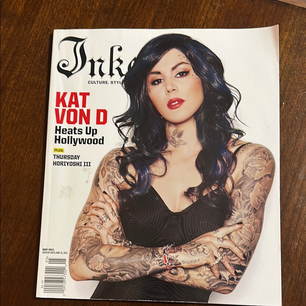 Inked Magazine Featuring Kat Von D